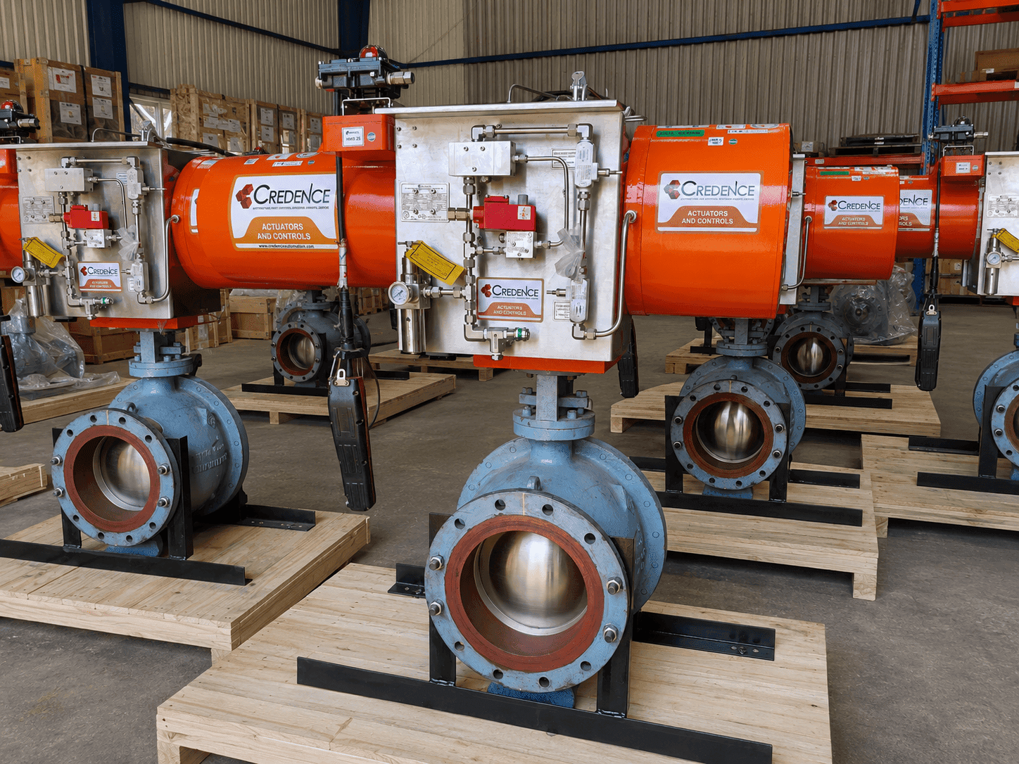 Customer Chooses Credence Actuators to Overcome Critical Site Challenges — SIL-Certified, Tested, and Ready for Dispatch image 1