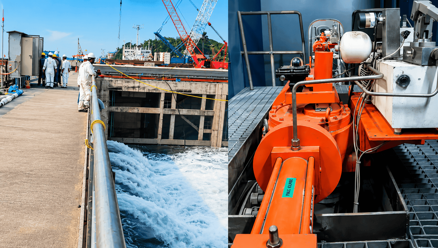 Credence Delivers SIL-Rated Electro-Hydraulic Actuation Solution for Dry Dock Caisson Gate Flooding Control — image 1 of 2