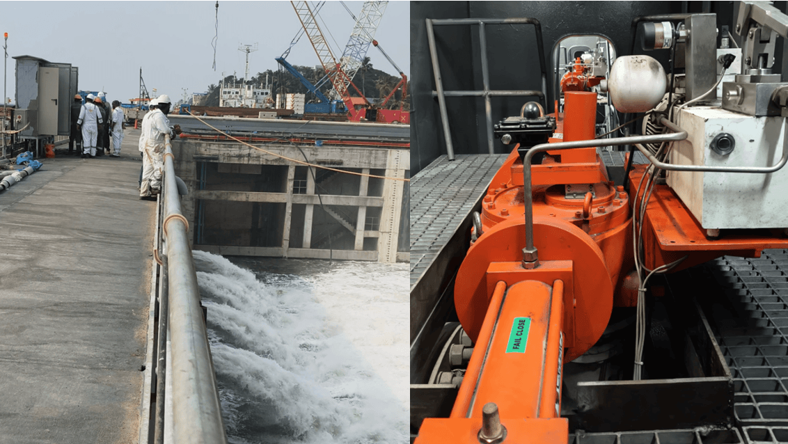 Credence Delivers SIL-Rated Electro-Hydraulic Actuation Solution for Dry Dock Caisson Gate Flooding Control image 1