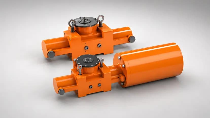 Hydraulic Rack and Pinion Actuator - RP Series — image 1 of 5
